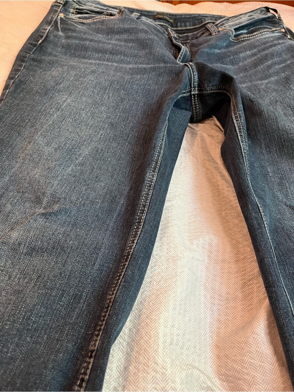 Silver Suki Jeans Size 18/L31 Straight Leg Women's Medium Wash Blue - Picture 13 of 16